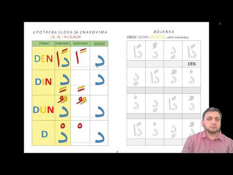 SUFARA - Arapsko pismo - Čas 2. ( hfz. Bukvić Ahmed)