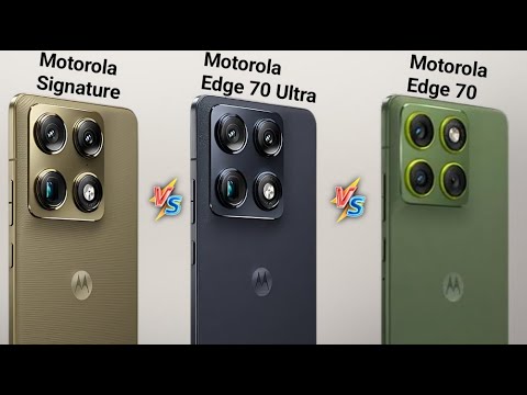 Motorola Signature vs Motorola Edge 70 Ultra vs Motorola Edge 70