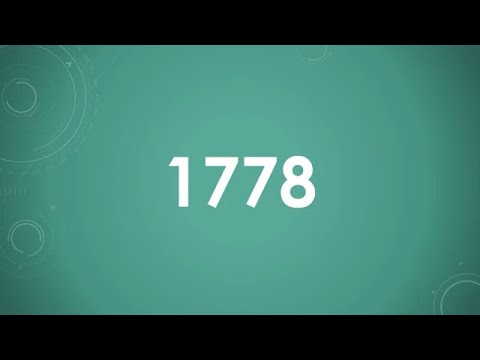 Das Jahr 1778 einfach und kurz erklärt
