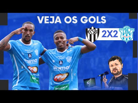 Veja os gols de E.C. São Bernardo 2x2 Marília