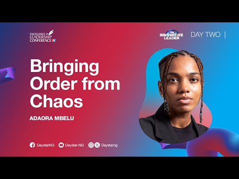 Bring Order from Chaos | Adaora Mbelu | ELC 2024 - Day 2