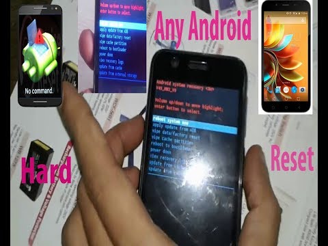 Android Hard Reset all