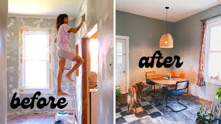 Transforming our Breakfast nook