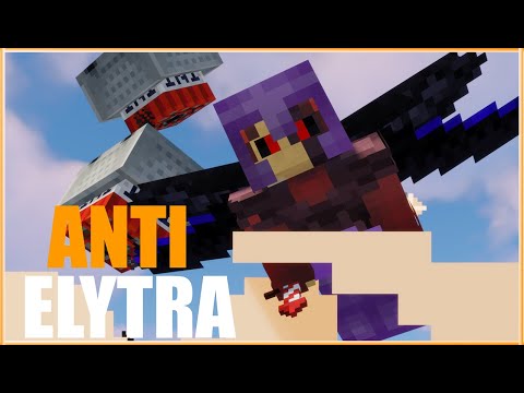 Minecraft Redstone Weapon: Automatic Anti Elytra Cannon (Minecraft 1.18.1)