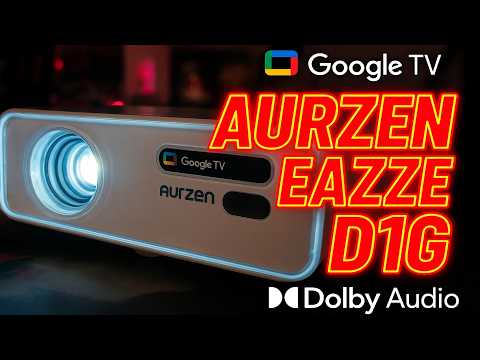 Aurzen EAZZE D1G Projector: The Best and Cheapest for Gaming?