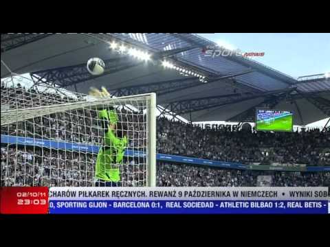 Legia Warszawa - Wisła Kraków 2:0 (bramki)