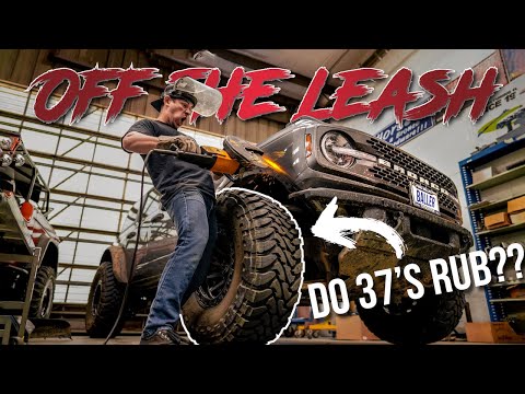 Do I Need to CUT My New FORD BRONCO to Fit 37" Toyo Tires??? // Off the Leash EP 13