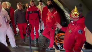 Il sorvolo con l'elicottero, i droni e il via ai primi soccorsi alla centrale di Bargi: «Mai vist...