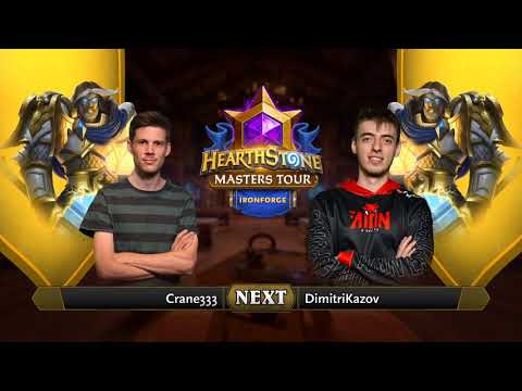 Crane333 vs DimitriKazov | Swiss Round 5 | Hearthstone Masters Tour Ironforge