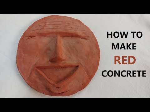How To Make Concrete Red