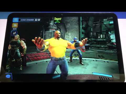 Marvel Strike Force Performance Test on Nokia T20 - Gameplay - Unisoc T610 FPS Check