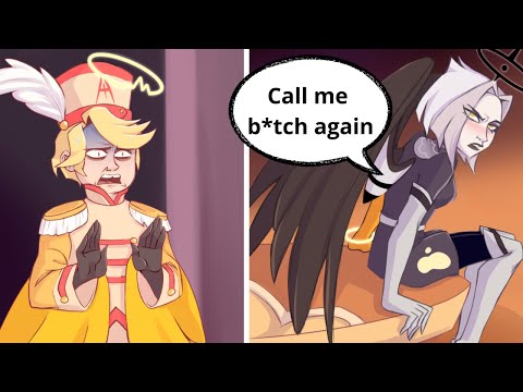 Call me a b*tch again, Abel • Hazbin Hotel Season 2 • COMIC DUB