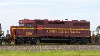 preview picture of video 'Louisville & Indiana # 2001 on NS 111!!!!!!!!!!!!!!!!!!!! (5-16-2013)'