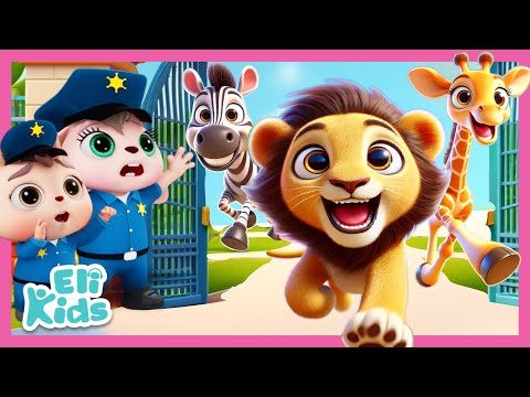 Zoo Animal Escape +More | Eli Kids Compilations