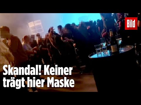 Party ohne Masken im Corona-Lockdown: Dieser Typ ist stinksauer