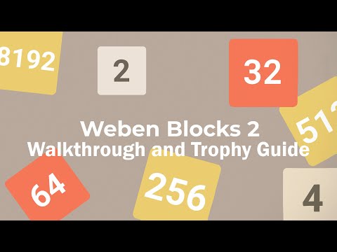 Weben Blocks 2 - Full Walkthrough & Trophy Guide