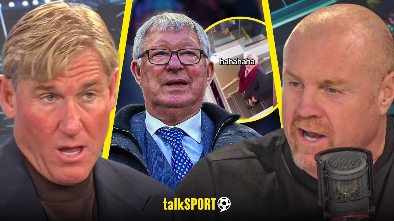 "IT'S A DISGRACE!" Simon Jordan & Sean Dyche ENRAGED by Leeds fan ABUSING Sir Alex Ferguson!