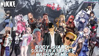 NIKKE 니케 x Cherry Boy 17 & 모혁두 aka 김모이 & YLN FOREIGN - Body Guard Counter Attack Mashup ANIMASHUP496