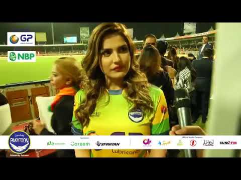 Zareen khan hot in T10 cricket league-pakhtoon team