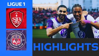 Brest vs Toulouse | 0-2 | Highlights | Ligue 1 2025-26 | brest toulouse