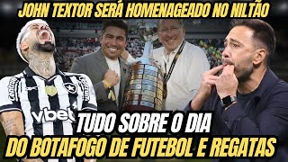 🚨BOTAFOGO COM DÚVIDAS PARA DECISÃO CONTRA FORTALEZA | JOHN TEXTOR SERÁ HOMENAGEADO NO NILTÃO
