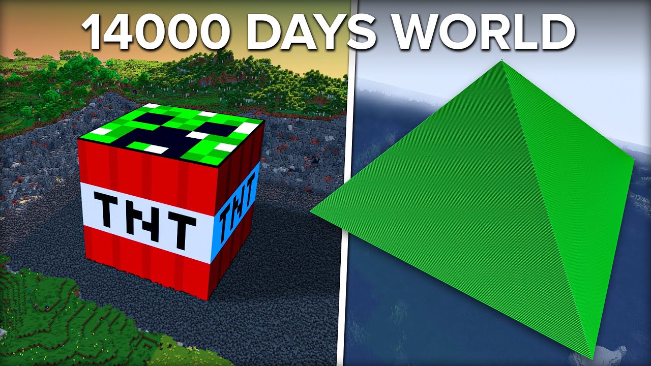 14,000 DAYS In A Single Minecraft World