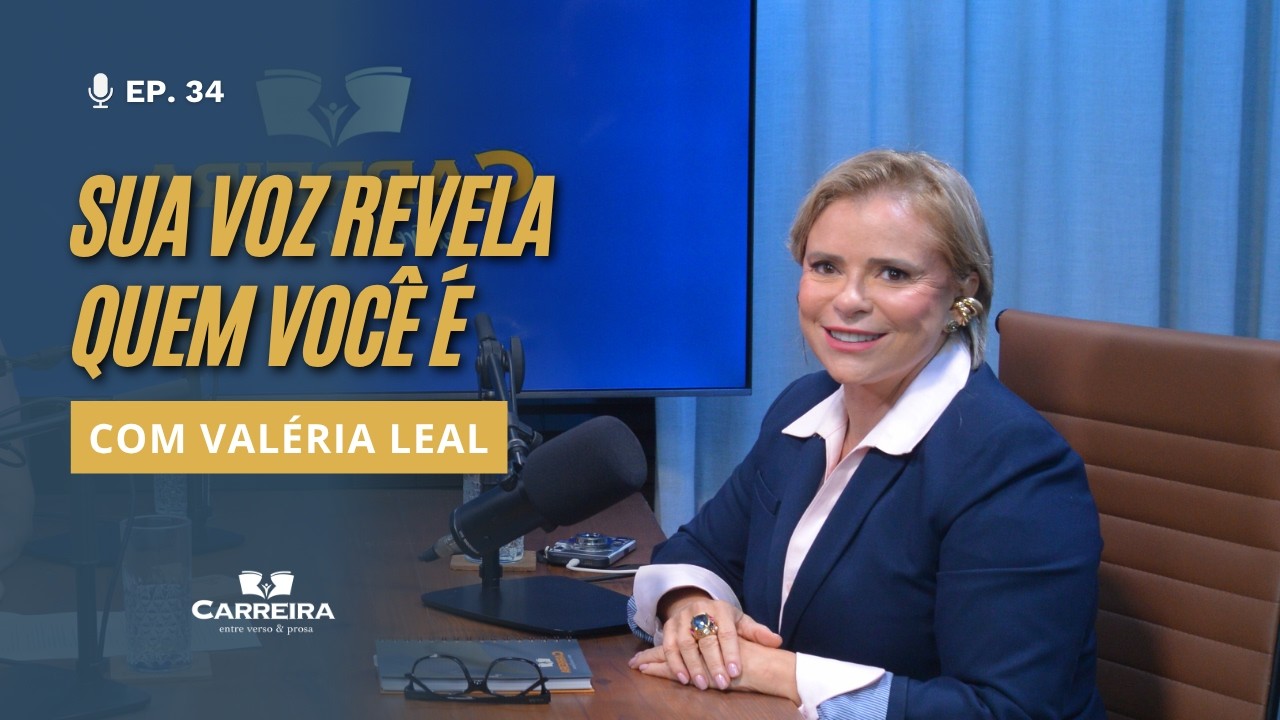 O que sua voz revela sobre você? Dos bastidores dos artistas à perícia forense | com Valéria Leal