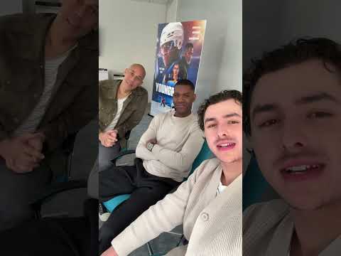 Ashton James, Henri Picard, and director Hubert Davis want YOU at the rink…