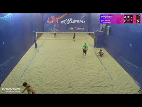 13:25 A. Matvieiev / A. Pasazhin - I. Yehorov / M. Kyselov 31.10.2022 | Winners Beach Volleyball