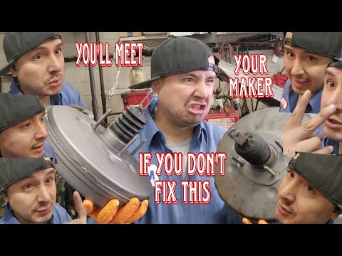 2010 - 2012 Mazda CX9 how to replace the Brake Power Booster