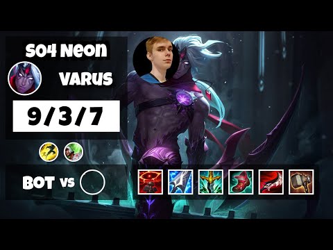 Varus Bot Lane 11.8 Challenger Gameplay Replay S11 (9/3/7) - EU