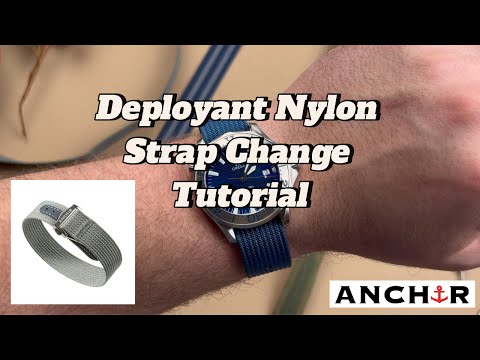 Deployant Nylon Strap Change Tutorial