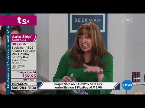 HSN | Beekman 1802 Bath & Body Gifts 11.20.2018 - 08 PM