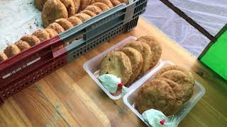 Oliebollen kopen vanuit de auto in Kaatsheuvel