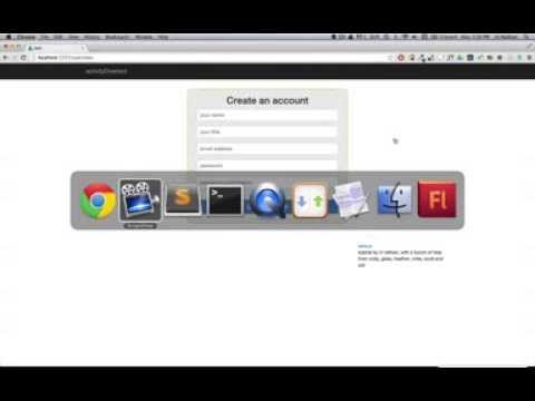 Building a Sails Application: Ep4 - Creating a user account.