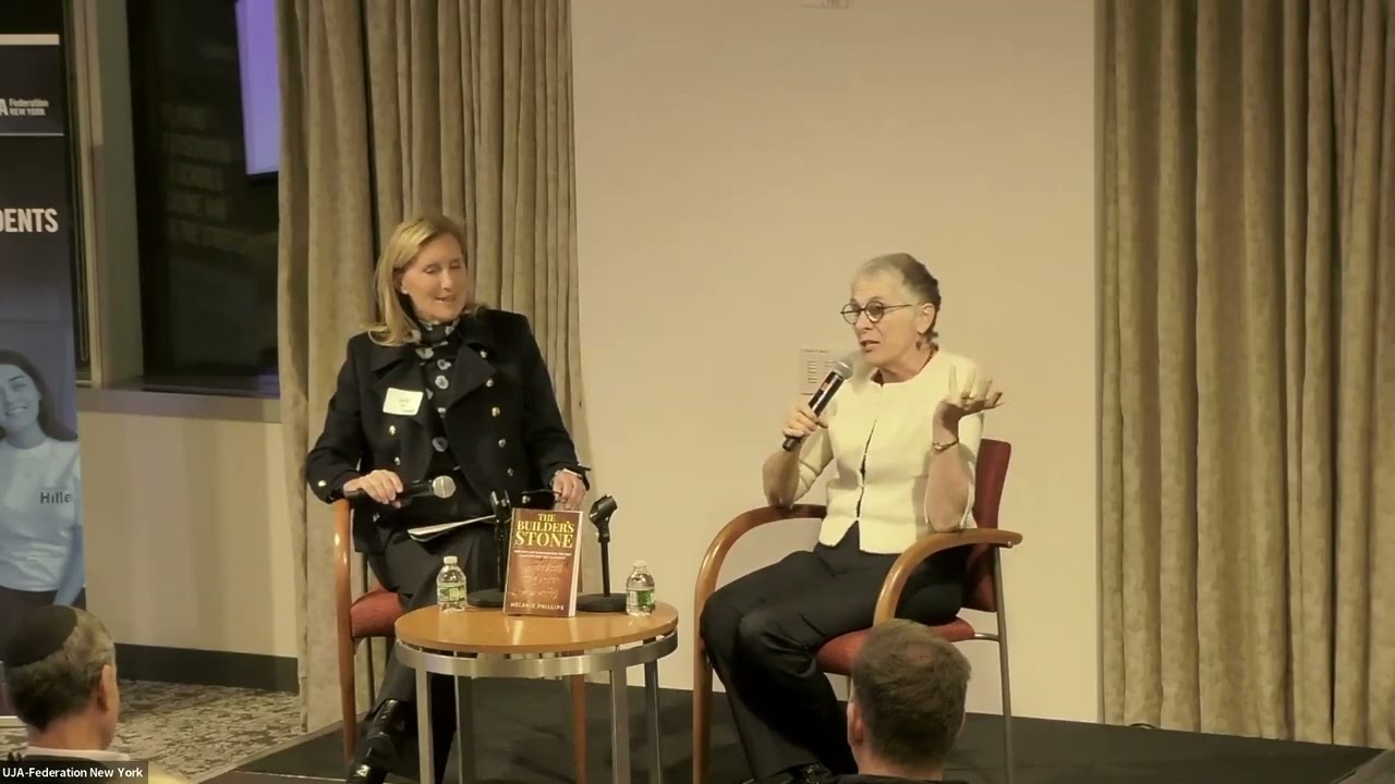 Words Matter; UJA meeting with Melanie Phillips