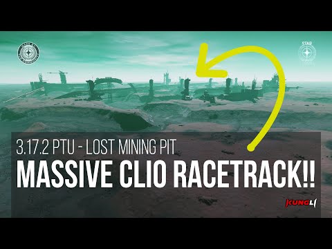 MASSIVE Clio Racetrack discorvered! Snake Pit - PTU 3.17.2 | Star Citizen