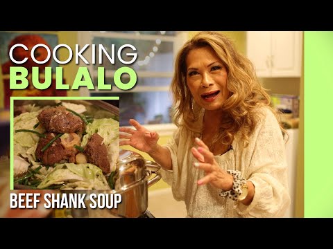 Cooking Bulalo / Beef Shank Soup