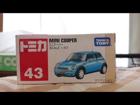 トミカ　ミニクーパー　開封