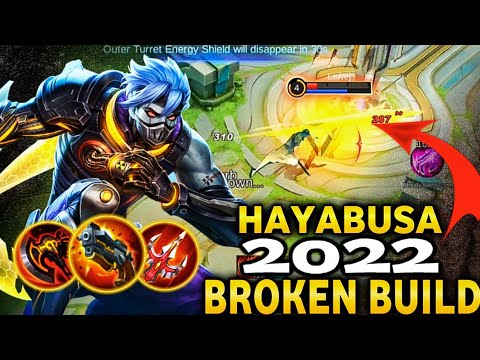 Hayabusa broken build 2022 | Top global build hayabusa 2022 | MLBB