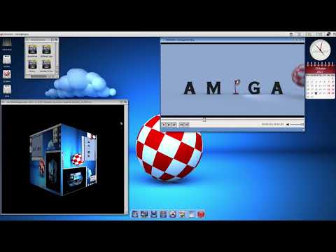 Amiga!   AmigaOne X1000 Warp3DNova BitMapCube example   2017 10 25 16 53 32