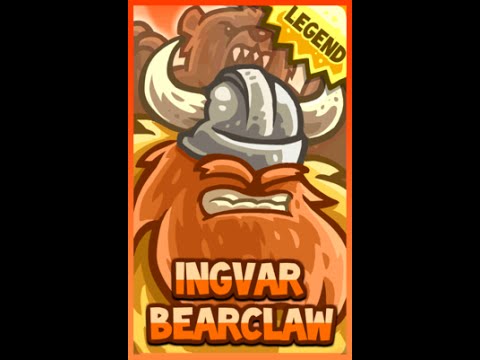 Kingdom Rush Fungal Forest 3-Star with Ingvar Bearclaw