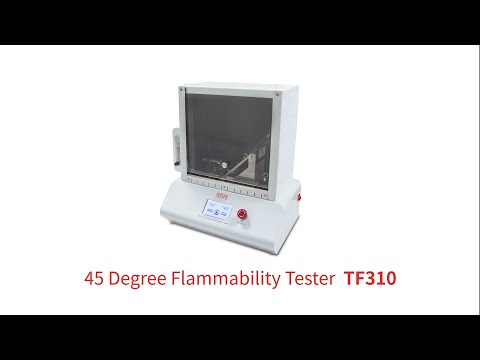 45 Degree Flammability Tester TF310 Product Video