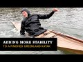 Adding More Stability to a FINISHED Greenland Kayak!