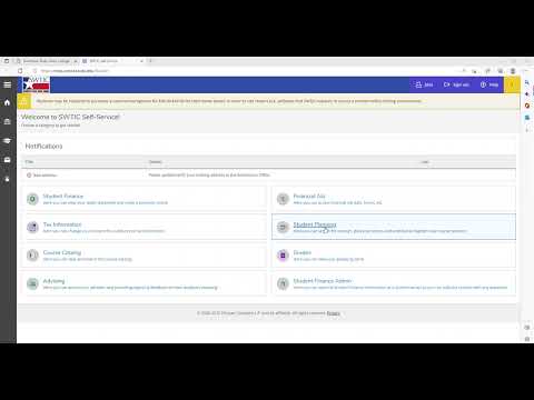 Registering For Classes Using Student Planning