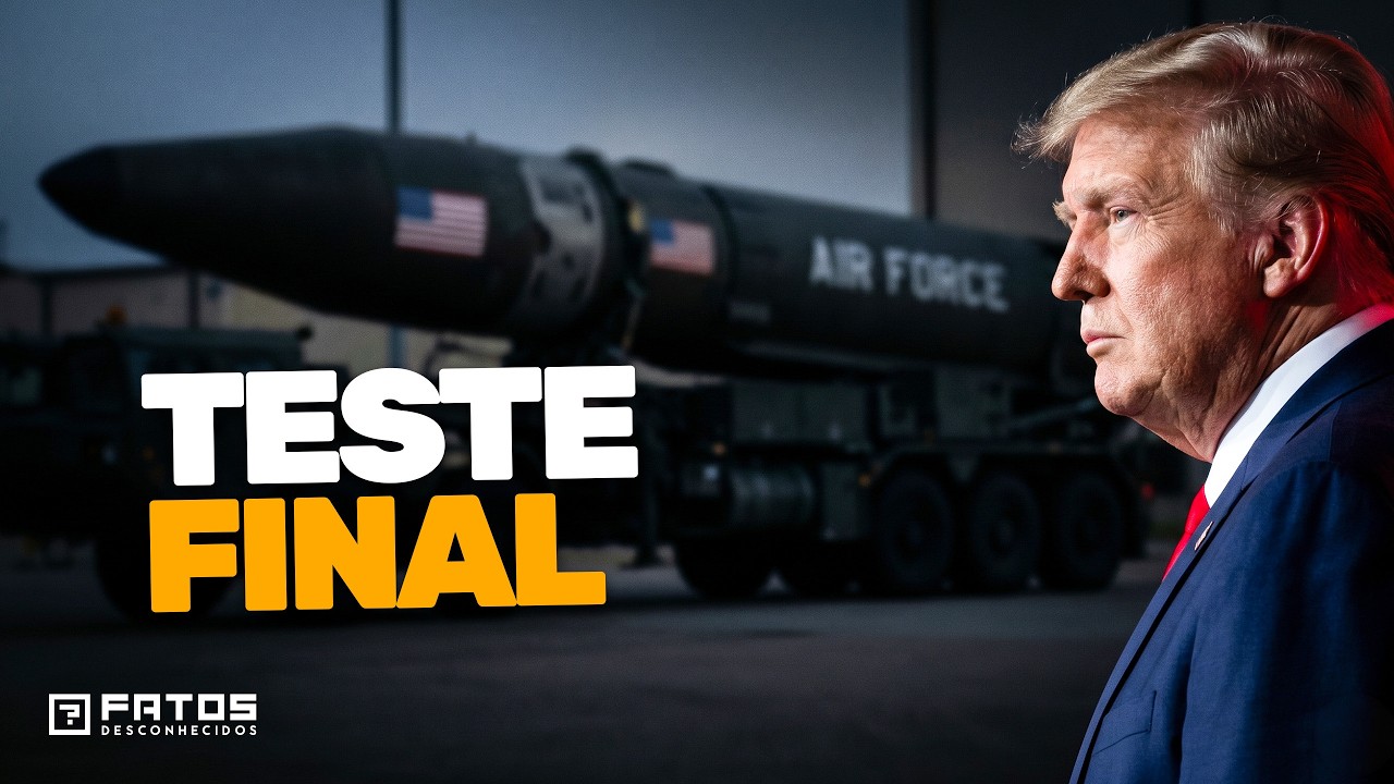 Os EUA testam o míssil mais letal do mundo a partir de seu silo ultrassecreto.