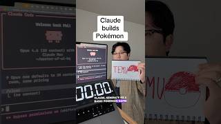 Claude code me a Pokémon game, make no mistakes. #ai