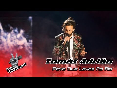 Tomás Adrião - "Povo que lavas no rio" (Amália Rodrigues) | Live Show | The Voice Portugal