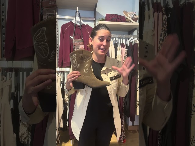Vídeo relacionado con Ellie Shoes 253-sarah, Bota a la Altura de la Pantorrilla Mujer, Blanco Opulento Jardín, 38 EU