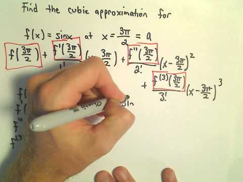 Finding a Taylor Polynomial to Approximate a Function, Ex 1